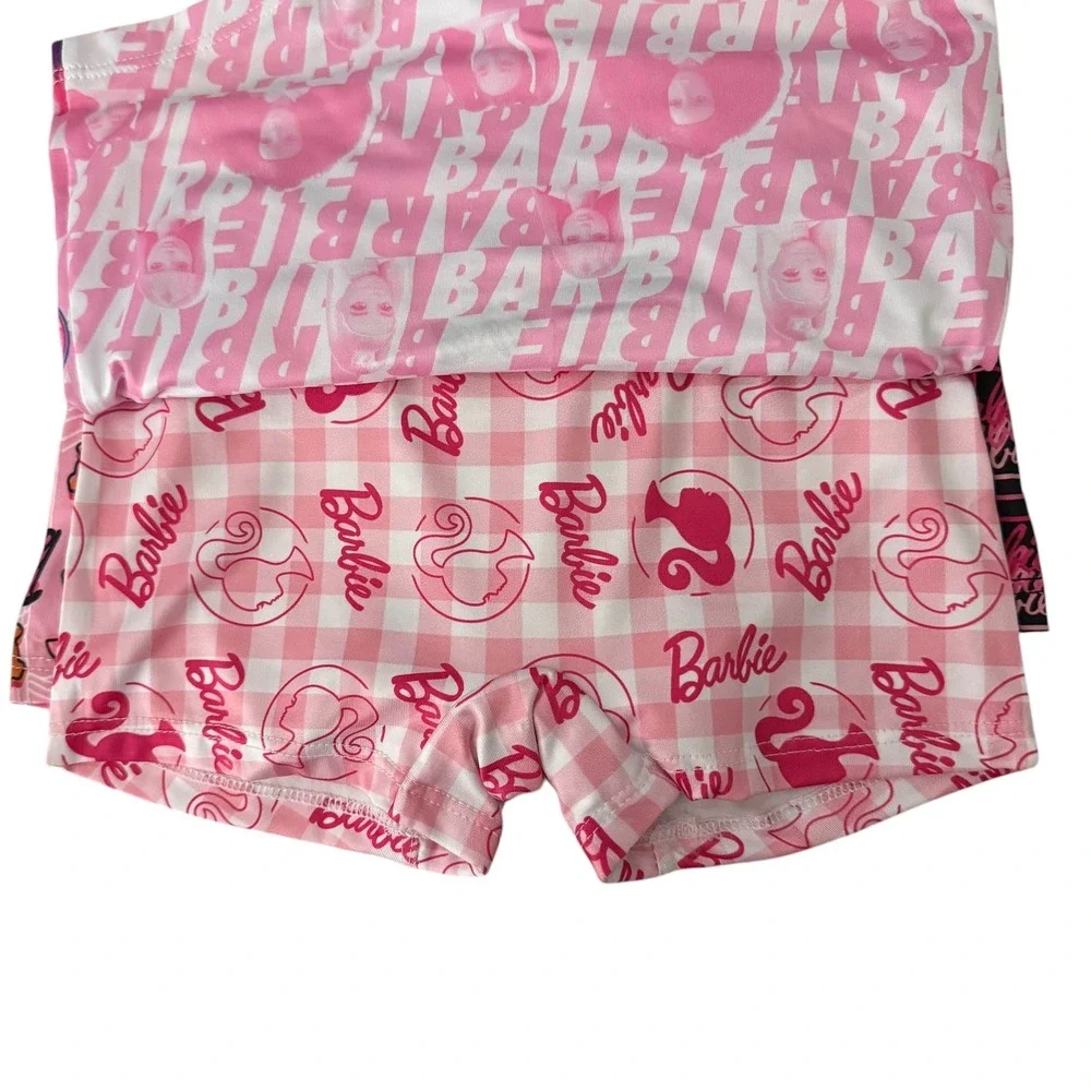 Barbie Girlshorts Underwear Kids Size‎ 4 Pink New 4-Pack Athletic Boy Shorts